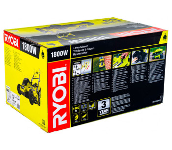 Mașină de tuns gazonul electrică RYOBI RLM18E40H 1800w 400mm photo 16