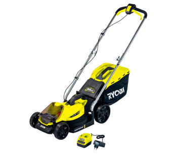Mașină de tuns gazonul cu acumulator RYOBI RLM18X33B40 330mm 18V 4Ah photo 0