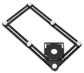 Localizator reglabil multifunctional pt. gauri in placi WOKIN 357828 720mm photo 0