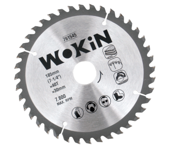 product Disc pentru fierastrau electric WOKIN 761545 185mm 40T