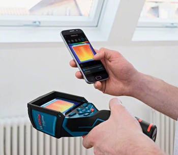 Cameră portabilă cu termoviziune (Termovizor) BOSCH GTC 400 C (0601083101) -10/+400°C photo 4