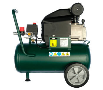 Compresor fără ulei METABO Basic 250-24 W OF 200l/min 24L photo 2