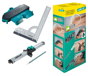 Set sabloane de ajustare a laminatului Wolfcraft 6976000 photo 0