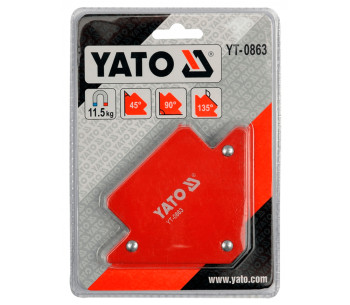 Coltar magnetic pentru sudura YATO YT0863 45/90/135 11.5kg photo 0