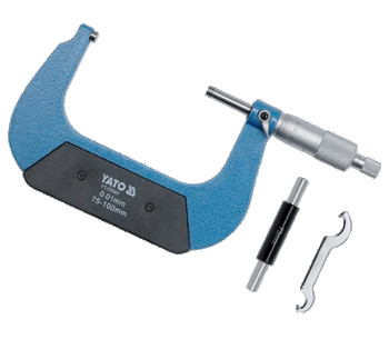 Micrometru YATO YT72303 75-100mm oțel photo 1