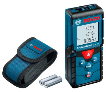 Telemetru BOSCH GLM 40 (601072900) 40m photo 0