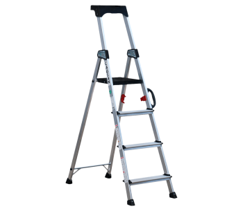 product Scară profesională cu suport și poliță CAGSAN HA103 0.93m 150kg