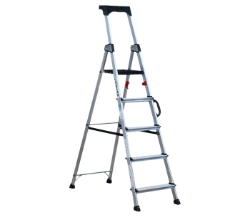 product Scară profesională cu suport și poliță CAGSAN HA104 1.19m 150kg