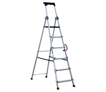 product Scară profesională cu suport și poliță CAGSAN HA105 1.45m 150kg