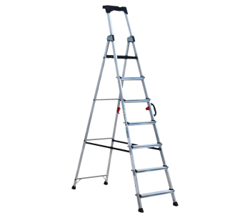 product Scară profesională cu suport și poliță CAGSAN HA106 1.71m 150kg