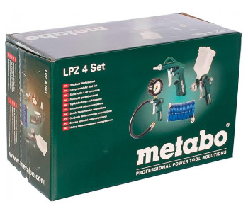 Set 4 scule pneumatice METABO LPZ 4 photo 5