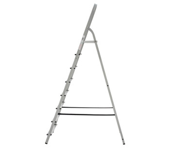 Scară cu suport metal LIDER-TECH 1130108 1.69m 150kg photo 1