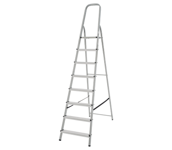 product Scară cu suport metal LIDER-TECH 1130108 1.69m 150kg
