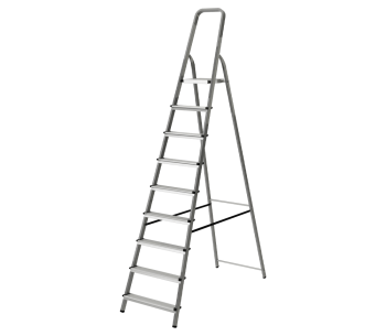 product Scară cu suport metal LIDER-TECH 1130109 1.94m 150kg
