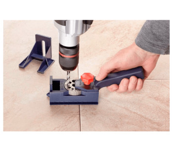Șablon de foraj pentru dibluri KWB K758000 3/12mm photo 3