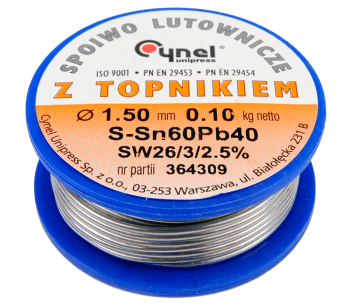 product Sârmă pentru sudură cu flux TOYA TOY76814 Staniu/Plumb 1.5mm 0.1kg