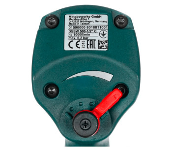 Mașină de înșurubat cu impact pneumatică METABO DSSW 500-1/2" C 500Nm 10000rot/min photo 4