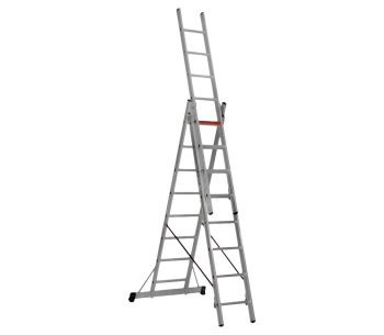 product Scară cu trei tronșoane CAGSAN TS175 5.8m 150kg