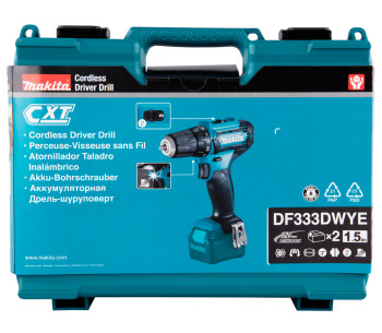 Шуруповерт аккумуляторный MAKITA DF333DWYE 12В 1.5Ач photo 10