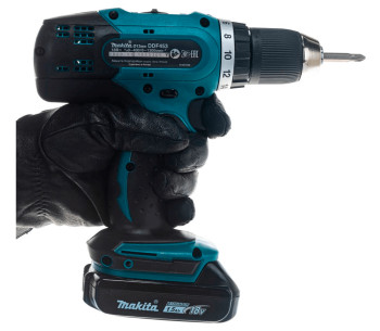 Mașină de înșurubat cu acumulator MAKITA DDF453SYX5 18V 1.5Ah photo 6