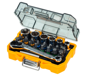 product Set 24 duze tubulare și biți DEWALT DT71516 6-13mm