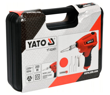 Aparat de lipit fier YATO YT82451 200w 500°C 230 V photo 3