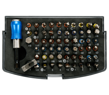 product Set 59 biți YATO YT04624 SL/PH/PZ/Hex/Torx 25mm