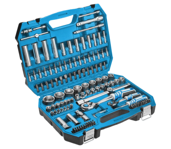 product Set 144 duze tubulare și biți HOEGERT HT1R440 4-36mm