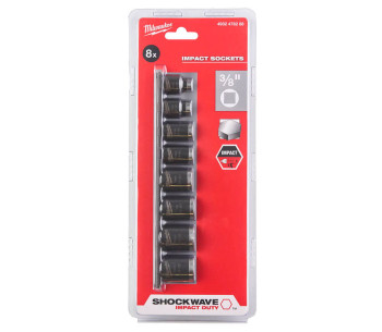 Set 8 duze tubulare MILWAUKEE 4932478288 8-19mm photo 0