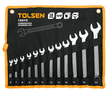 product Set 12 chei combinate Tolsen 15075 6x22mm
