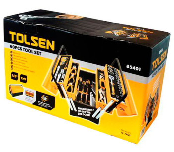 Set scule manuale Tolsen 85401 60unit. photo 5
