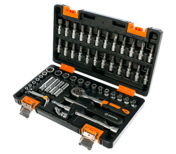 product Set 57 duze tubulare și biți VIHRI 73672 4-14mm
