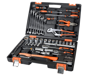 product Set chei combinate, duze tubulare și biți VIHRI 73674 76unit. 4-32mm 1/2-1/4"
