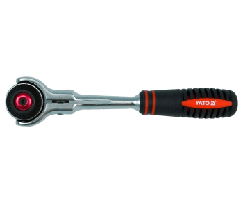 product Cheie cu clichet cap rotativ YATO YT0720 1/4" 145mm