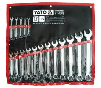 product Set 17 chei combinate YATO YT0363 8x32mm