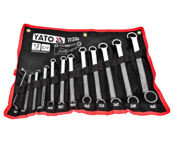 Set 12 chei inelare bilaterale YATO YT0398 6-32mm photo 0