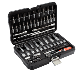 product Set 56 duze tubulare și biți YATO YT14501 4-13mm