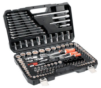 product Set 120 duze tubulare și biți YATO YT38801 10-24mm