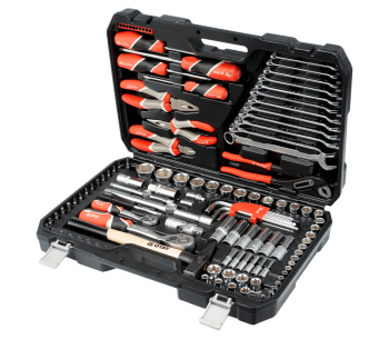 product Set chei combinate, duze tubulare și biți YATO YT38901 122unit. 4-32mm 1/2-1/4"