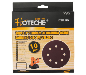Set discuri abrazive 40# 10 buc HOTECHE 560821 180mm photo 1