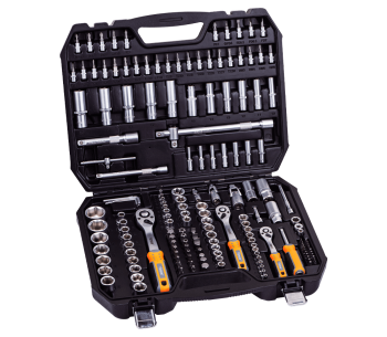 product Set 171 duze tubulare și biți HOTECHE 203102 4-32mm