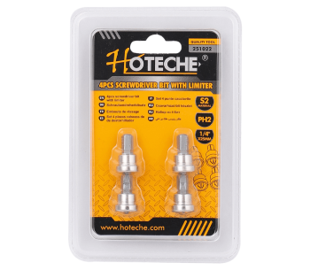 product Set 4 biți cu limitator HOTECHE 251022 PH2 25mm