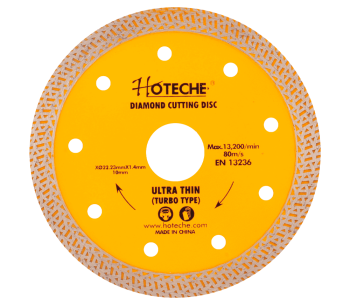 product Disc de tăiat cu diamant HOTECHE 570254 125mm Cyclone ceramică/porțelan/marmură