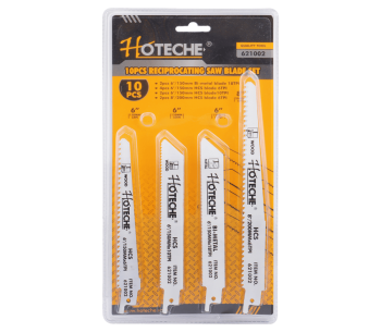 product Set pînze fierăstrău HOTECHE 621002 6/10/18TPI 150/200mm 10buc
