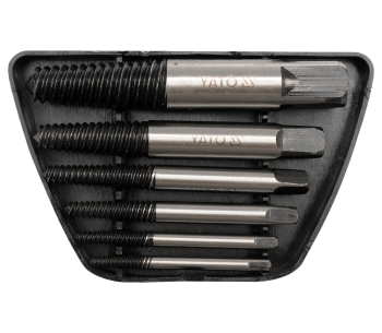product Set 6 extractoare șuruburi rupte YATO YT0590 3-25mm