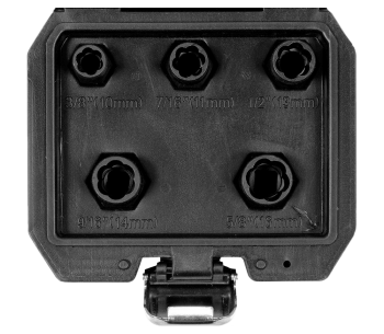 product Set 5 extractoare șuruburi rupte YATO YT06038 10-16mm 3/8"