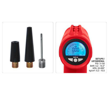 Compresor auto cu acumulator YATO YT82950 120w 10bar 25l/min photo 5