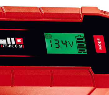 Încărcător acumulator auto EINHELL CE-BC 6 M 10.022.35 6A 12V photo 3
