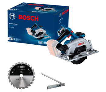 Fierăstrău circular cu acumulator (fără baterii) BOSCH GKS 185-LI 165mm 18V photo 0