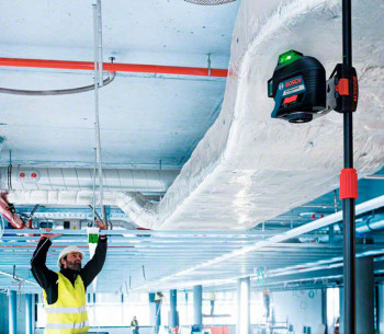 Лазерный уровень BOSCH GLL 3-80 G 3луча 120m photo 4